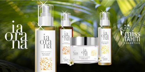 Packshot miss tahiti cosmetics